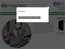 Tablet Screenshot of lindengroveschool.org
